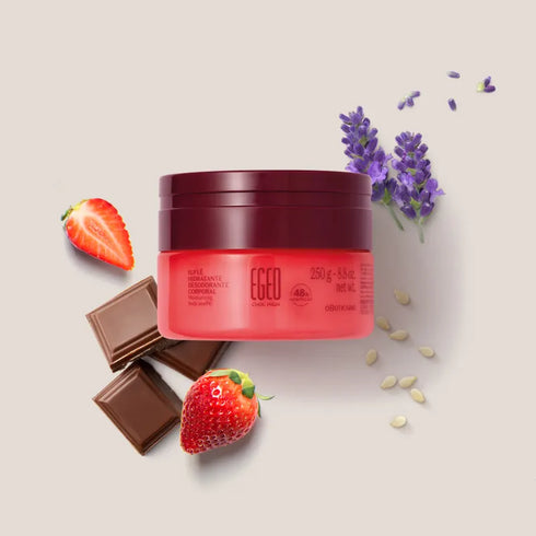 O Boticário Egeo Choc High Whipped Body Moisturiser and Deodorant 250g